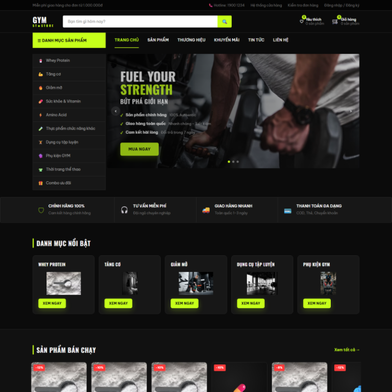 Store Gym