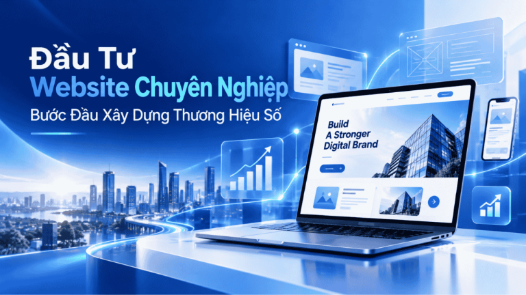 Đầu Tư Website Chuyên Nghiệp – Bước Đầu Xây Dựng Thương Hiệu Số