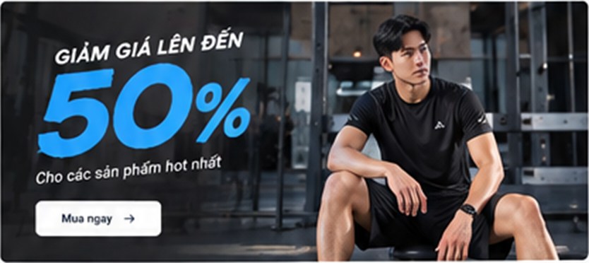 Nam mặc đồ tập thể thao màu đen trong phòng gym