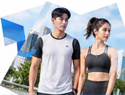 Cặp đôi mặc đồ thể thao Sporty tập luyện cùng nhau
